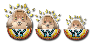 Матрешки символы игрового автомата. 