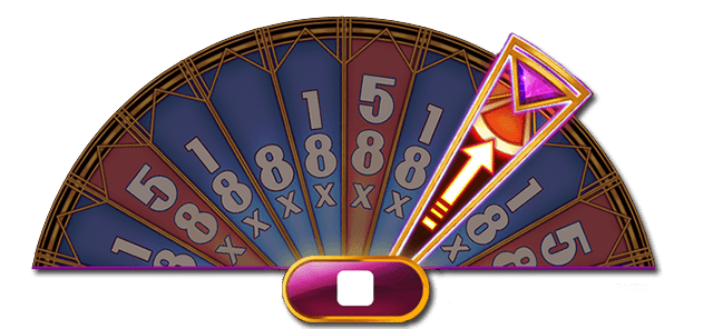 Колесо фортуны игрового автомата. 