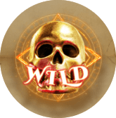 Череп это дикий знак в игре. 